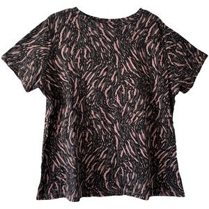 Athleta | Multicolored Organic Cotton Daily Tee, Size 1X